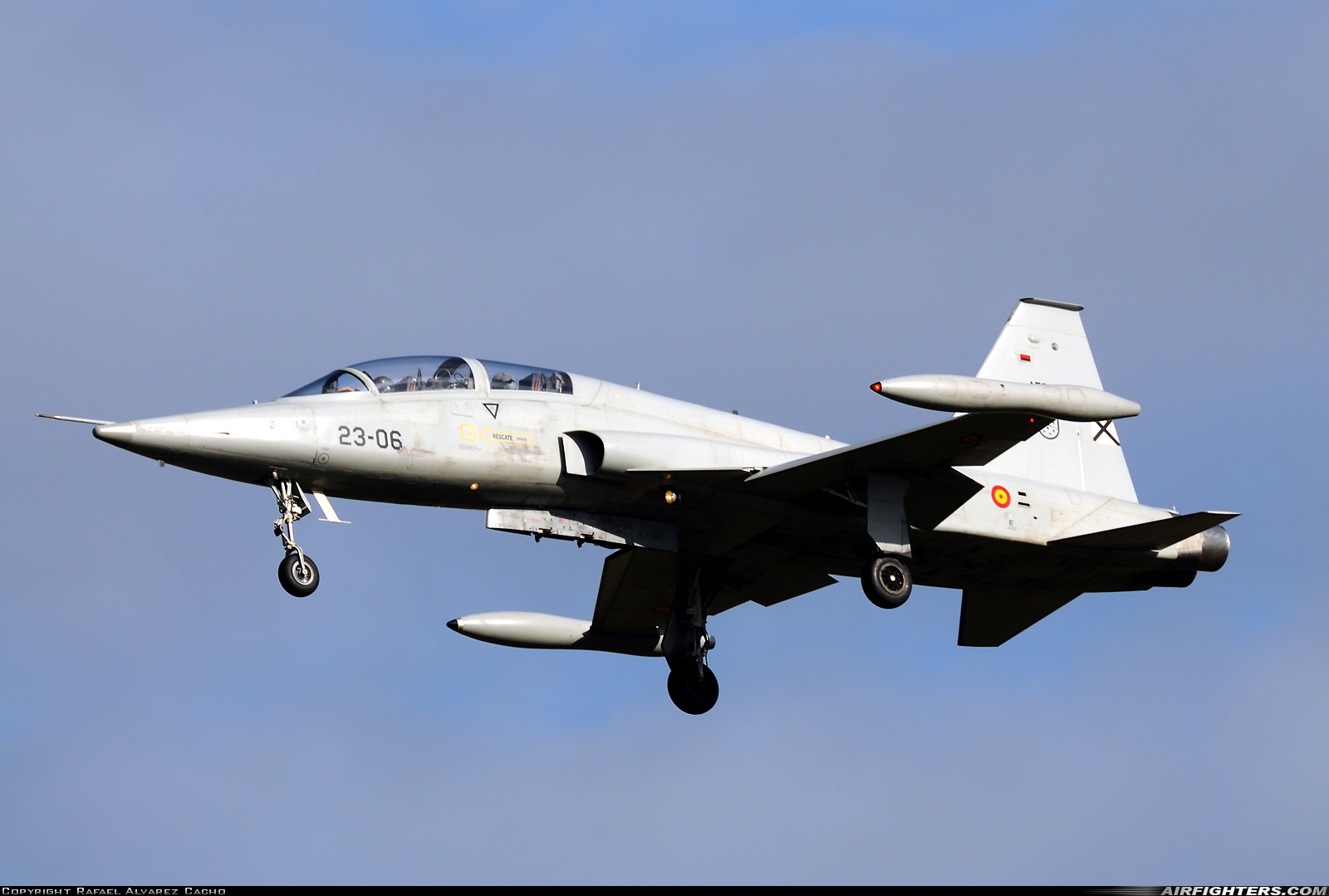 Spain - Air Force Northrop SF-5M Freedom Fighter AE.9-12 at Valladolid (- Villanubla) (VLL / LEVD), Spain