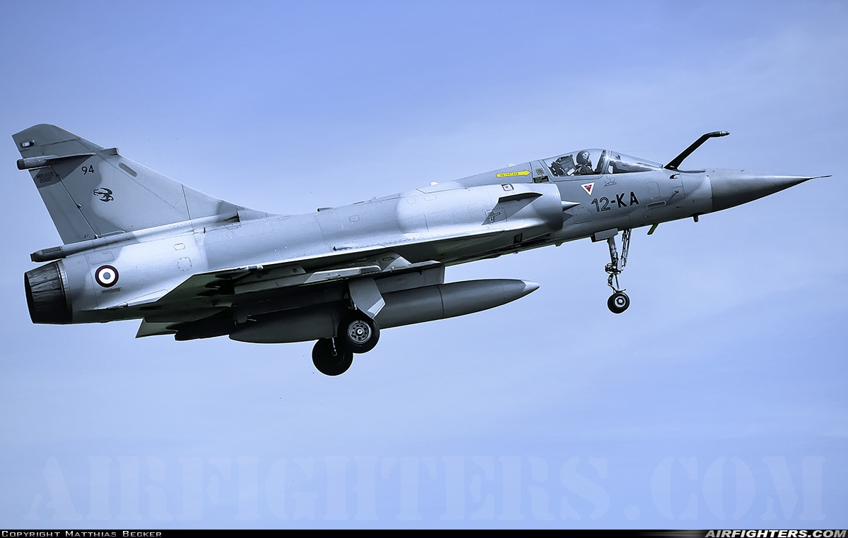 France - Air Force Dassault Mirage 2000C 94 at Mendig (ETHM), Germany
