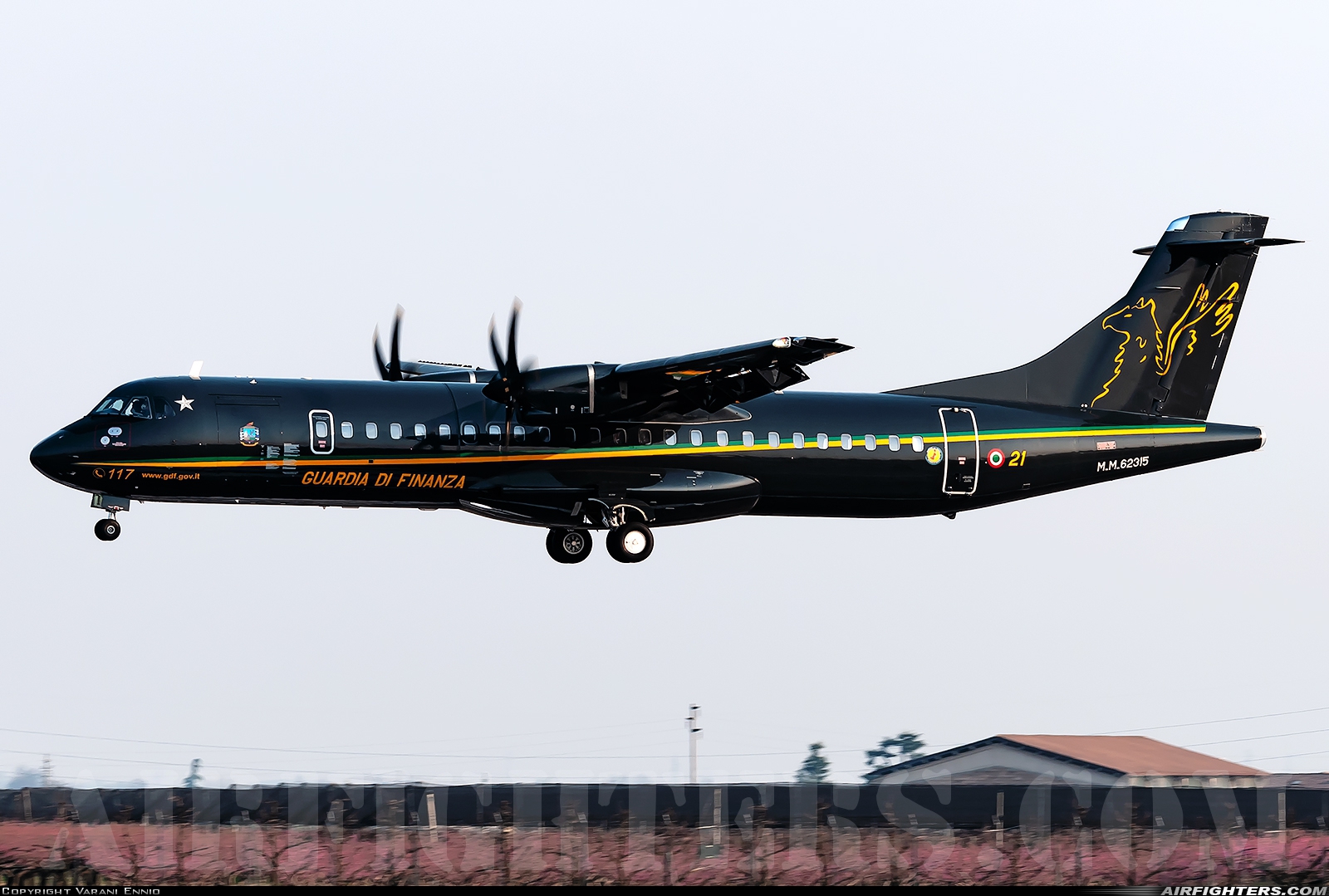 Italy - Guardia di Finanza ATR P-72B (ATR-72-600MP) MM62315 at Verona - Villafranca (Valerio Catullo) (VRN / LIPX), Italy