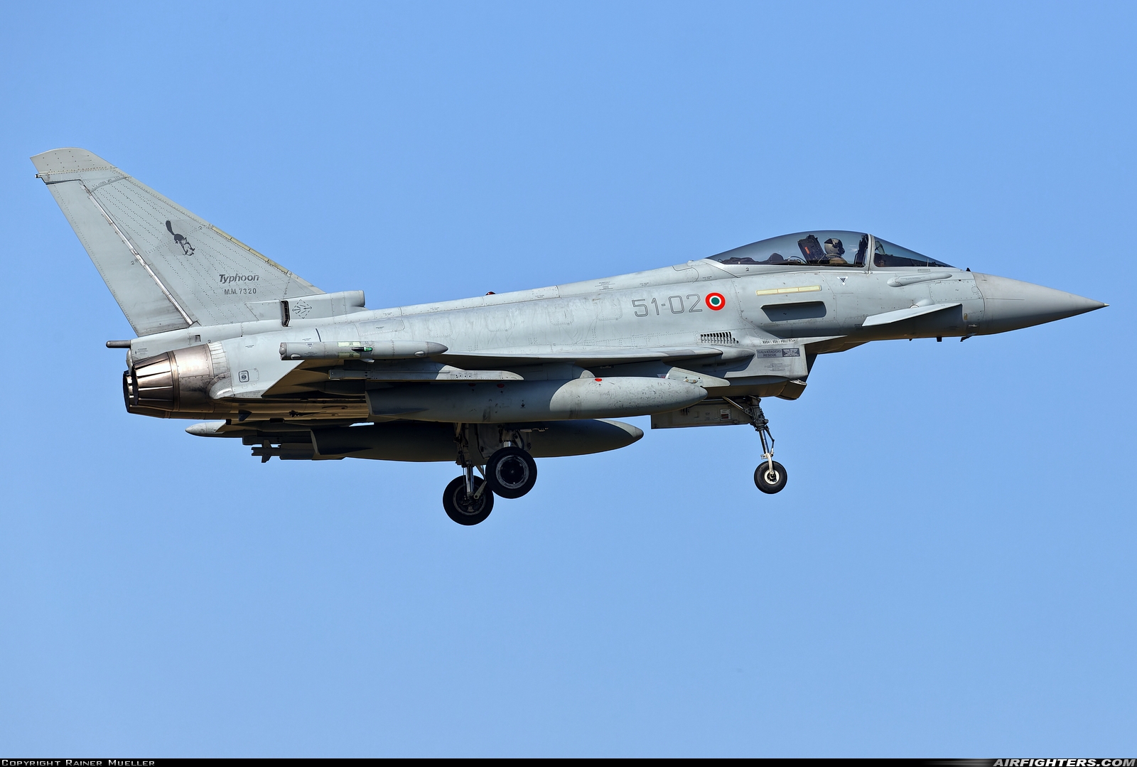 Italy - Air Force Eurofighter F-2000A Typhoon (EF-2000S) MM7320 at Leeuwarden (LWR / EHLW), Netherlands
