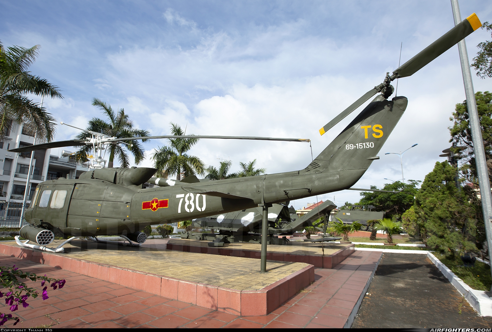 Vietnam - Air Force Bell UH-1H Iroquois (205) 780 at Off-Airport - Da Nang, Vietnam