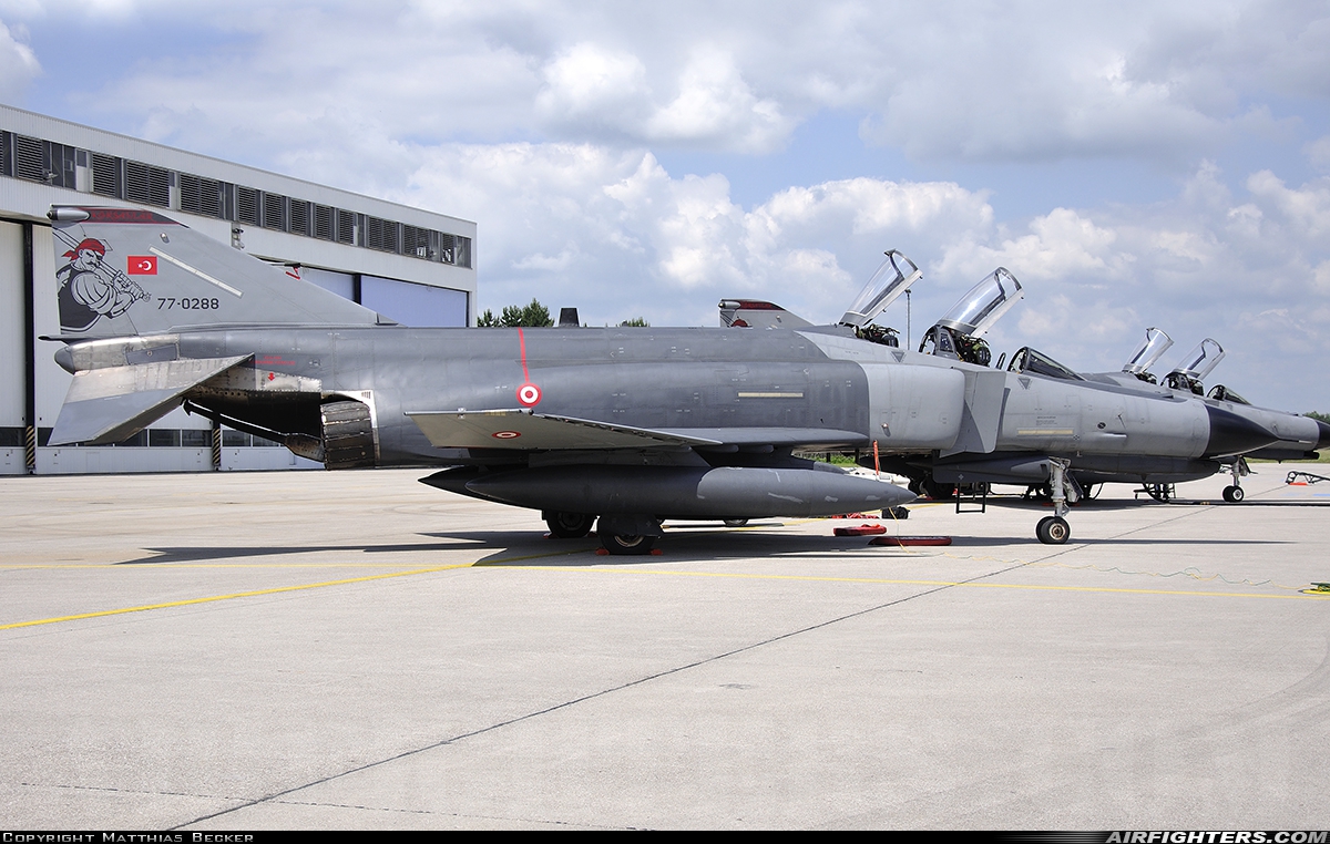 Türkiye - Air Force McDonnell Douglas F-4E-2020 Terminator 77-0288 at Lechfeld (ETSL), Germany