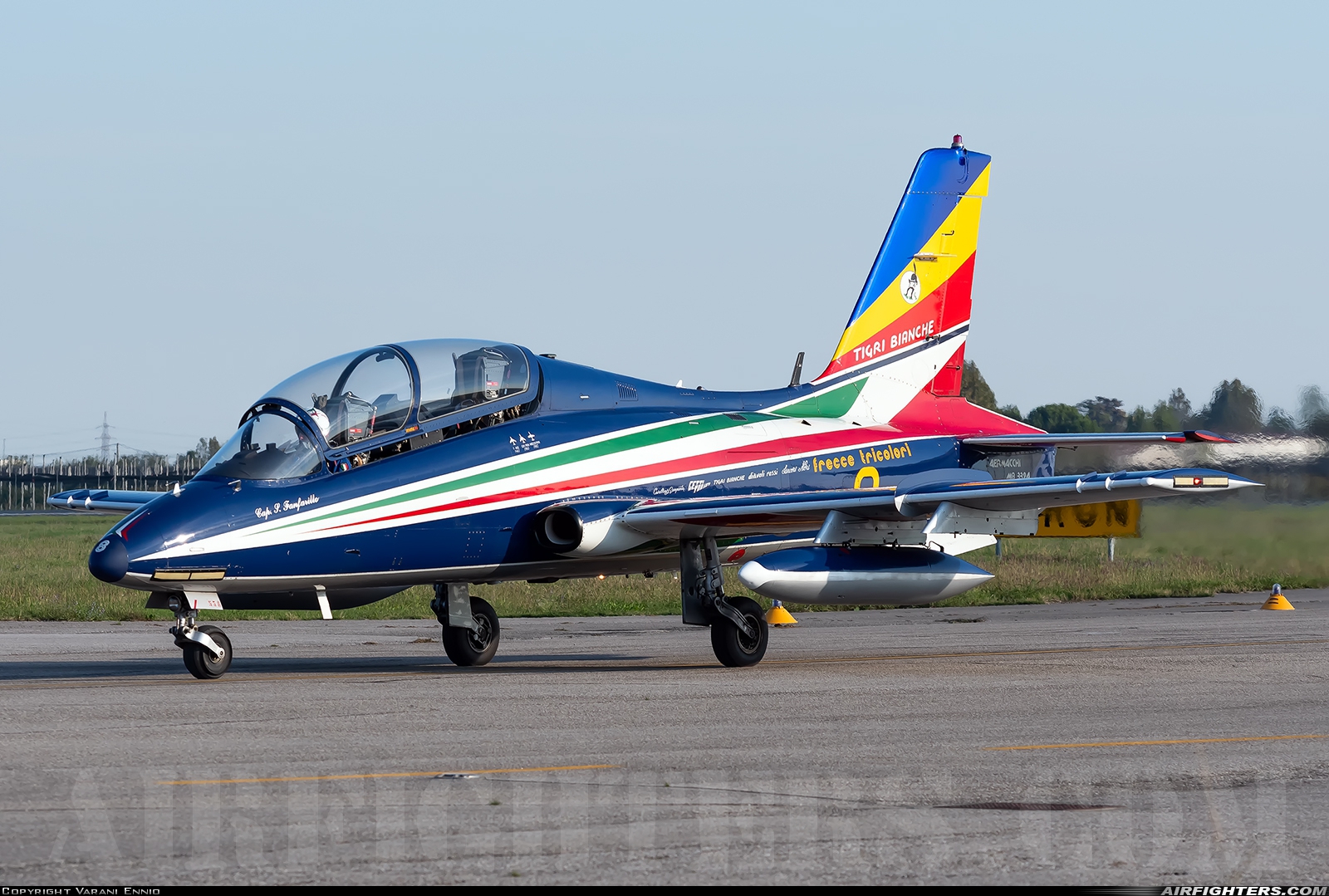 Italy - Air Force Aermacchi MB-339PAN MM54538 at Verona - Villafranca (Valerio Catullo) (VRN / LIPX), Italy