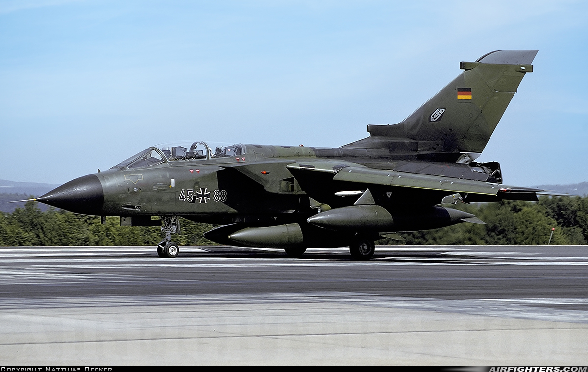 Germany - Air Force Panavia Tornado IDS 45+88 at Buchel (ETSB), Germany