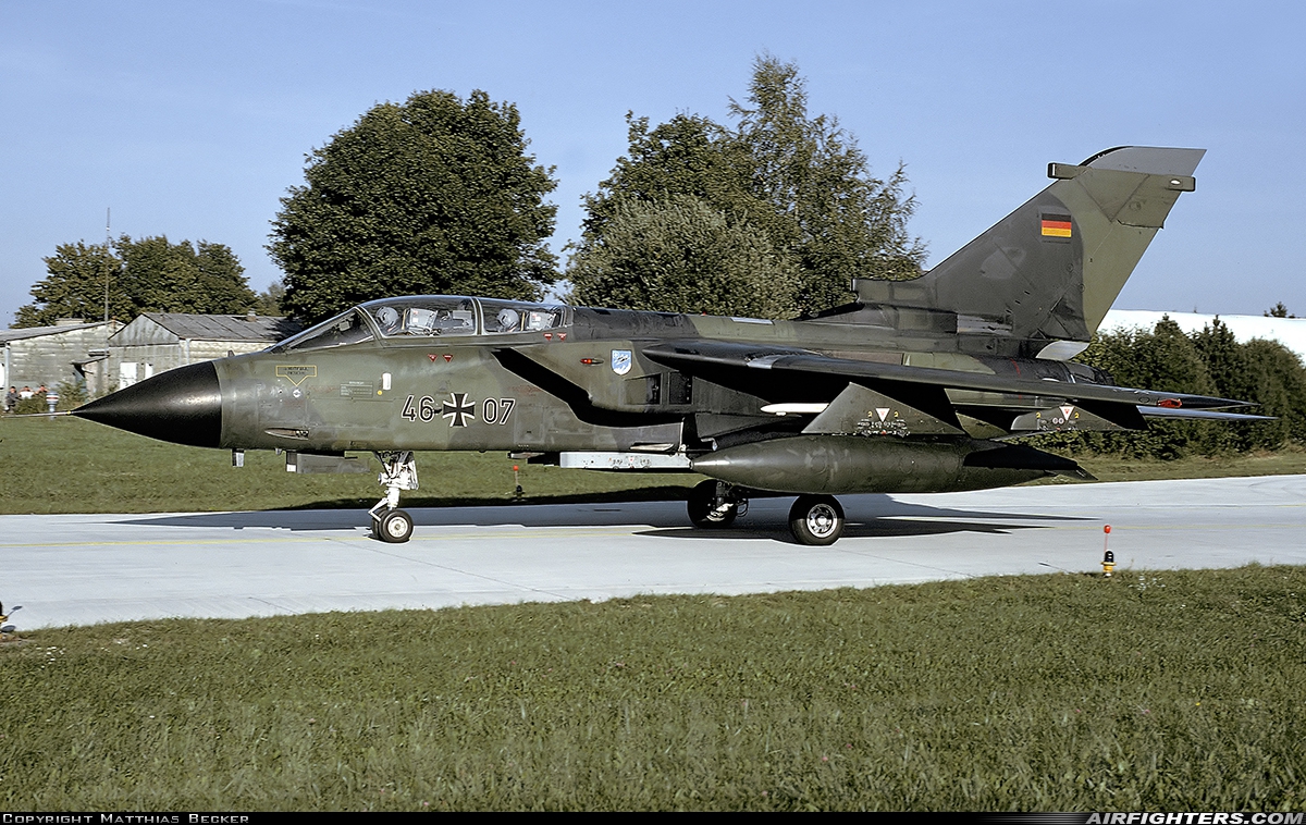 Germany - Air Force Panavia Tornado IDS(T) 46+07 at Memmingen - Allgau (FMM / EDJA), Germany