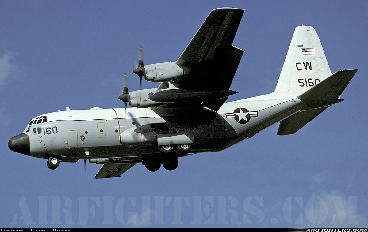 USA - Navy Lockheed C-130T Hercules (L-382) 165160 at Ramstein (- Landstuhl) (RMS / ETAR), Germany