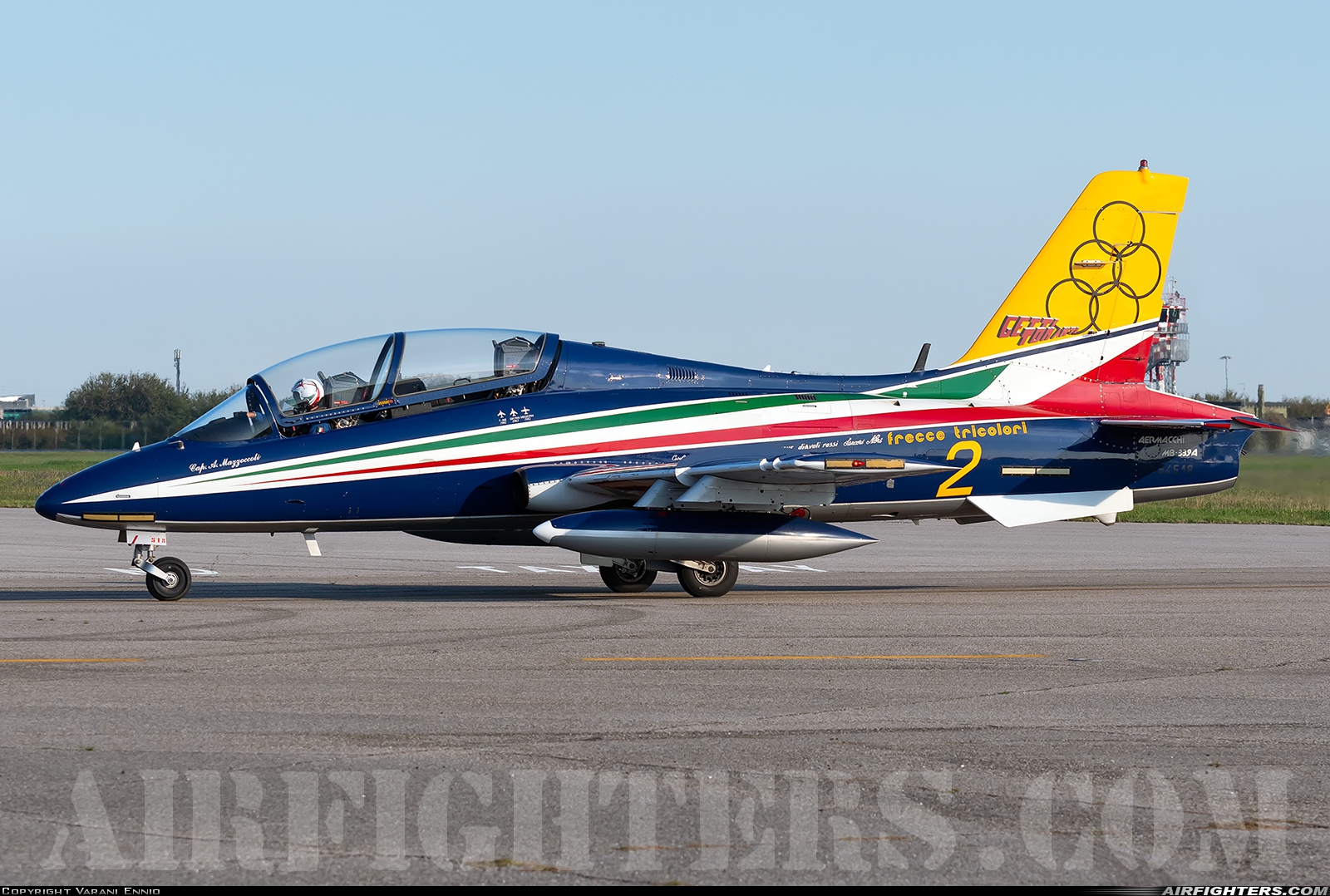 Italy - Air Force Aermacchi MB-339PAN MM54518 at Verona - Villafranca (Valerio Catullo) (VRN / LIPX), Italy