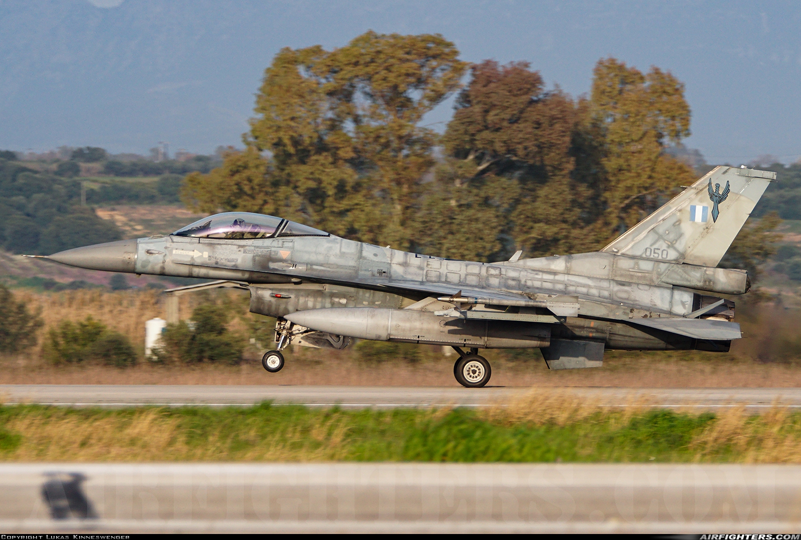 Greece - Air Force General Dynamics F-16C Fighting Falcon 050 at Andravida (Pyrgos -) (PYR / LGAD), Greece