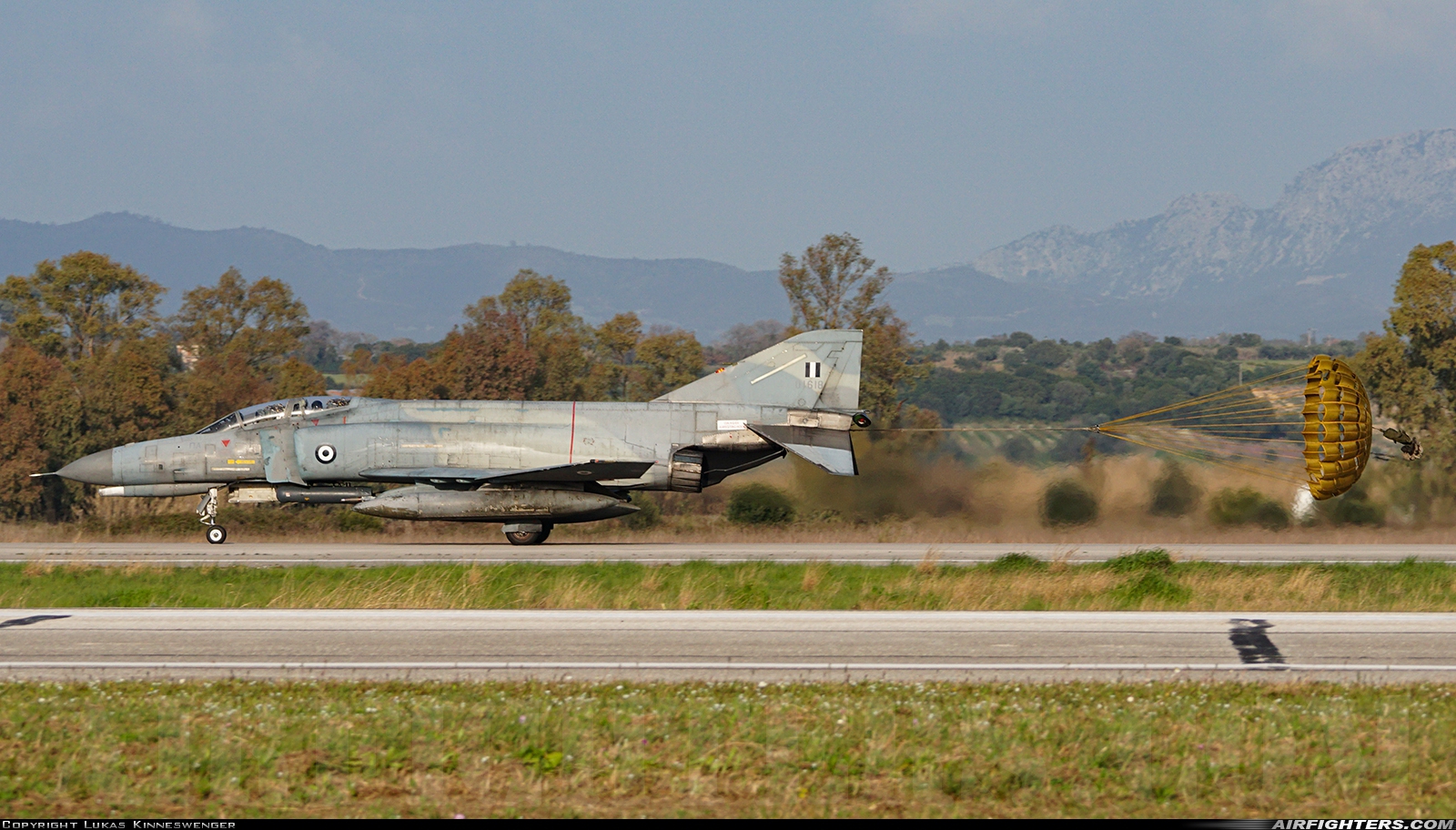 Greece - Air Force McDonnell Douglas F-4E AUP Phantom II 01618 at Andravida (Pyrgos -) (PYR / LGAD), Greece