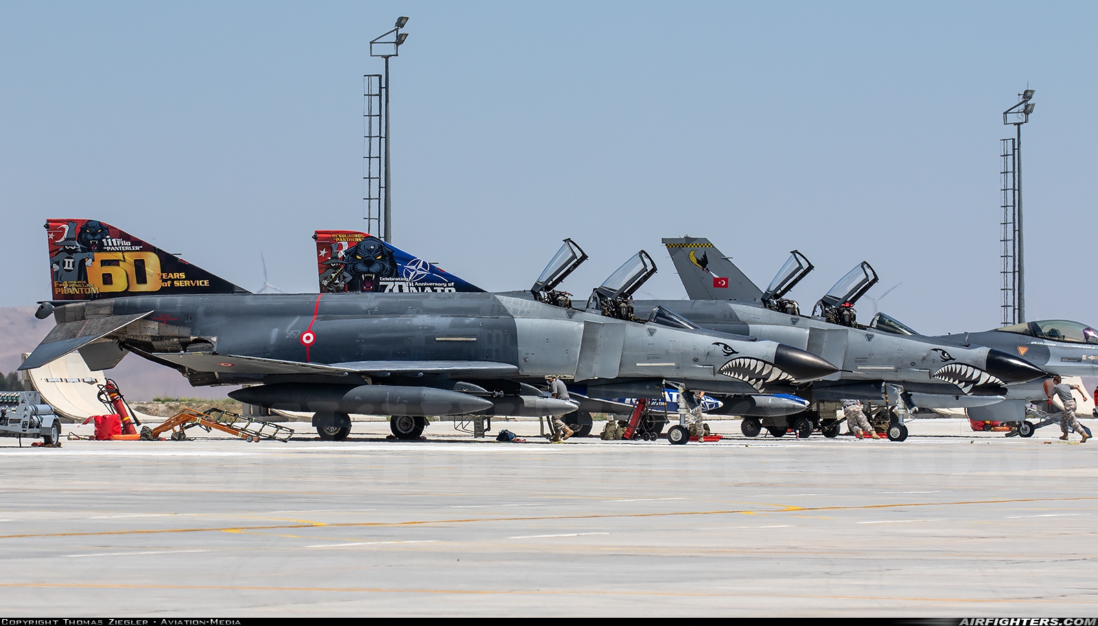 Türkiye - Air Force McDonnell Douglas F-4E-2020 Terminator 77-0296 at Konya (KYA / LTAN), Türkiye