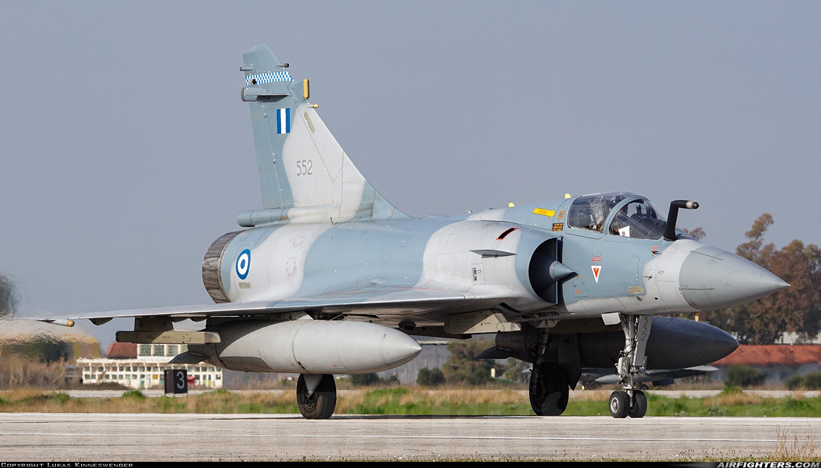 Greece - Air Force Dassault Mirage 2000-5EG 552 at Andravida (Pyrgos -) (PYR / LGAD), Greece