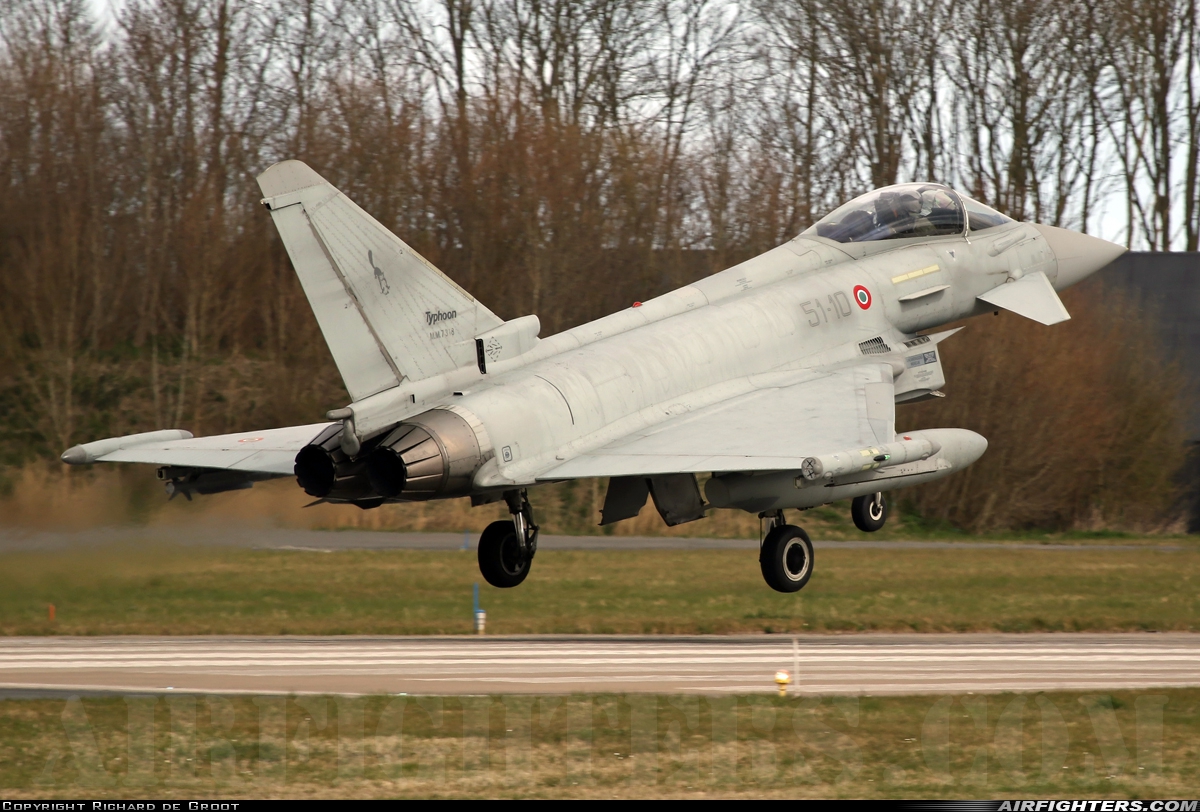 Italy - Air Force Eurofighter F-2000A Typhoon (EF-2000S) MM7318 at Leeuwarden (LWR / EHLW), Netherlands