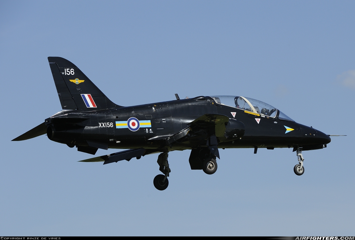 UK - Air Force British Aerospace Hawk T.1 XX156 at Valley (EGOV), UK