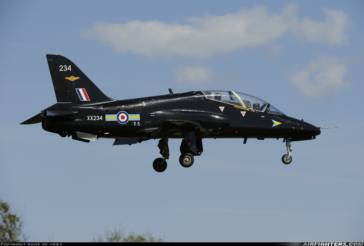 UK - Air Force British Aerospace Hawk T.1 XX234 at Valley (EGOV), UK