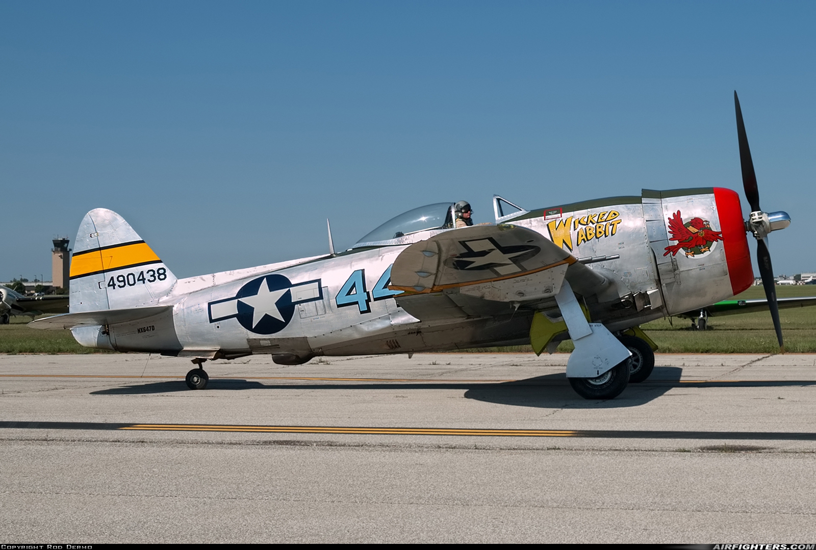 Private Republic P-47D Thunderbolt NX647D at Detroit - Willow Run (YIP / KYIP), USA