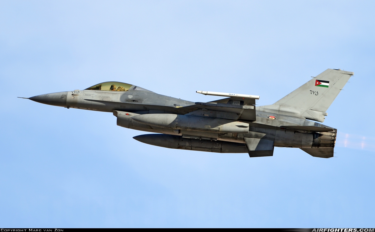 Jordan - Air Force General Dynamics F-16AM Fighting Falcon 675 at Ovda (VDA / LLOV), Israel