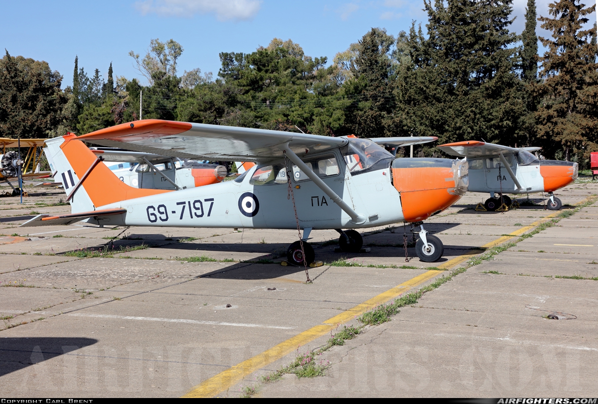 Greece - Air Force Cessna T-41D Mescalero 69-7197 at Dekelia - Tatoi (LGTT), Greece