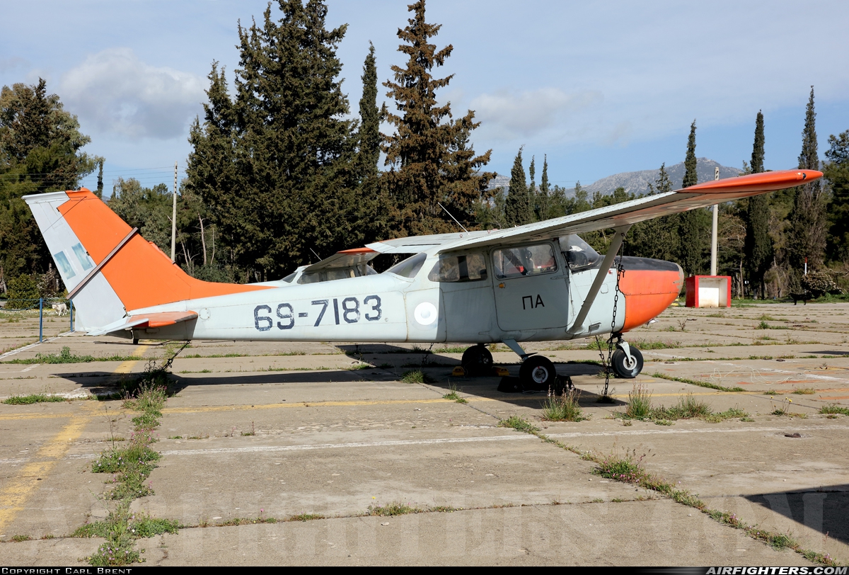 Greece - Air Force Cessna T-41D Mescalero 69-7183 at Dekelia - Tatoi (LGTT), Greece