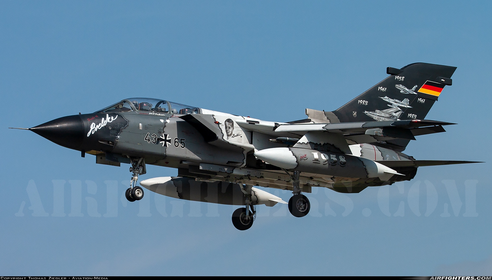 Germany - Air Force Panavia Tornado IDS 43+65 at Lechfeld (ETSL), Germany