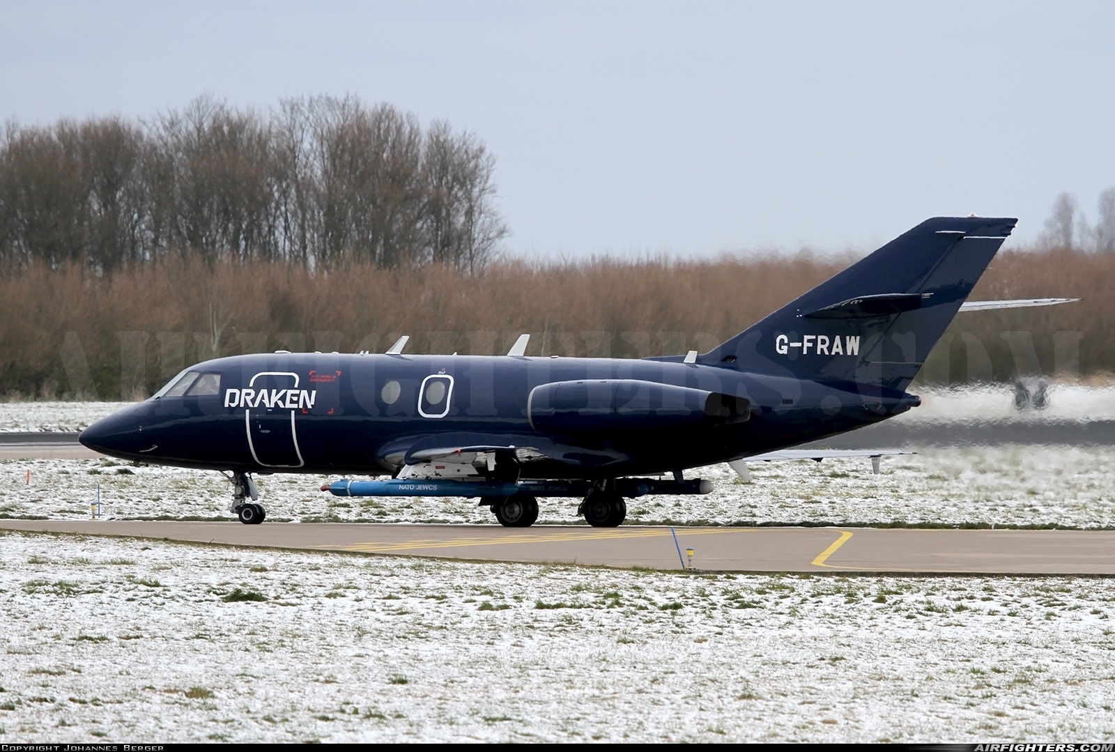Company Owned - Draken Europe Dassault Falcon (Mystere) 20C G-FRAW at Leeuwarden (LWR / EHLW), Netherlands