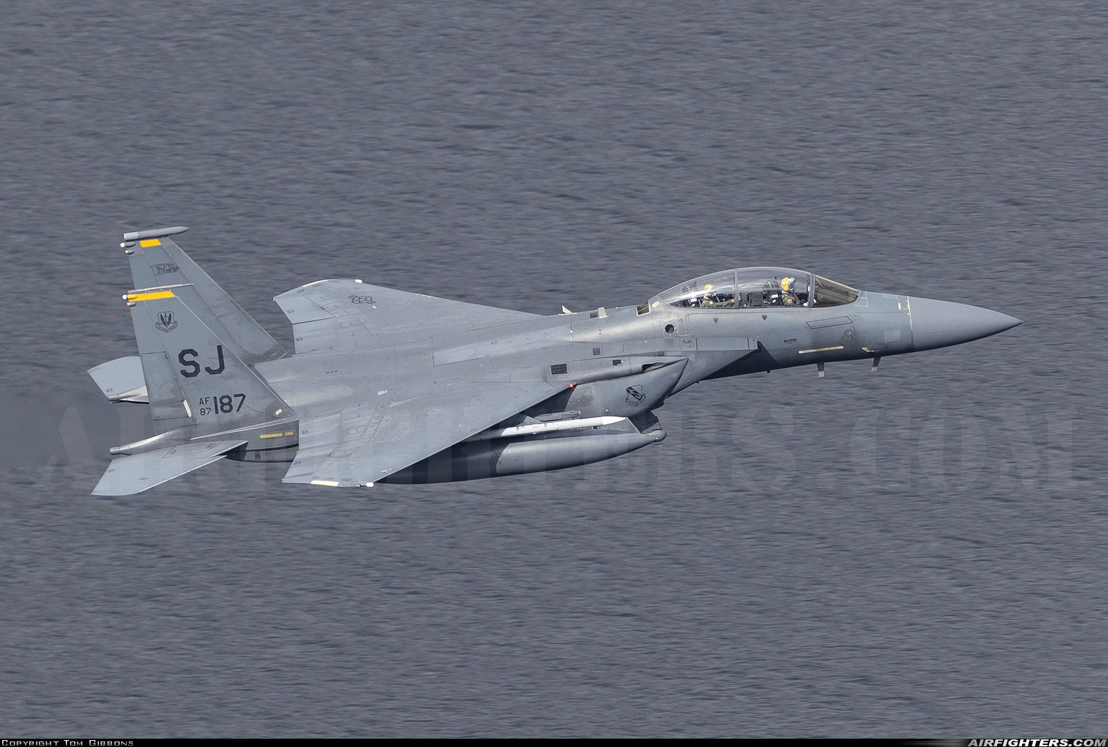 USA - Air Force McDonnell Douglas F-15E Strike Eagle 87-0187 at Off-Airport - Lake District, UK