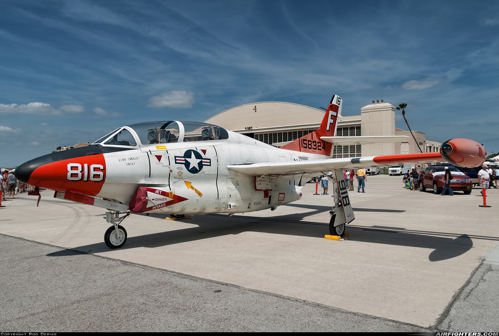 USA - Navy Rockwell T-2C Buckeye 158324 at Tampa-Macdill AFB (MCF/KMCF), USA