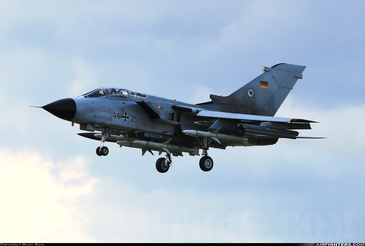 Germany - Air Force Panavia Tornado ECR 46+35 at Schleswig (- Jagel) (WBG / ETNS), Germany