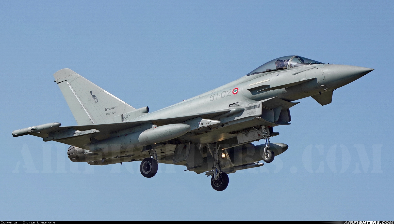 Italy - Air Force Eurofighter F-2000A Typhoon (EF-2000S) MM7320 at Leeuwarden (LWR / EHLW), Netherlands