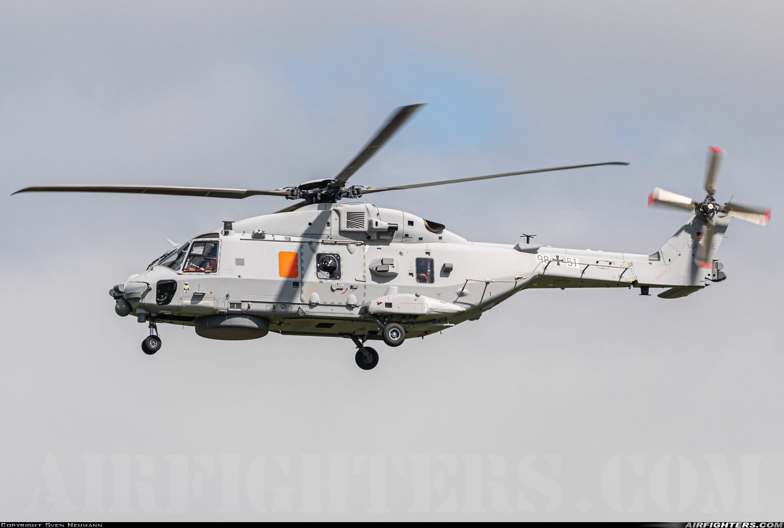 Germany - Navy NHI NH-90NFH 98+51 at Nordholz (- Cuxhaven) (NDZ / ETMN), Germany