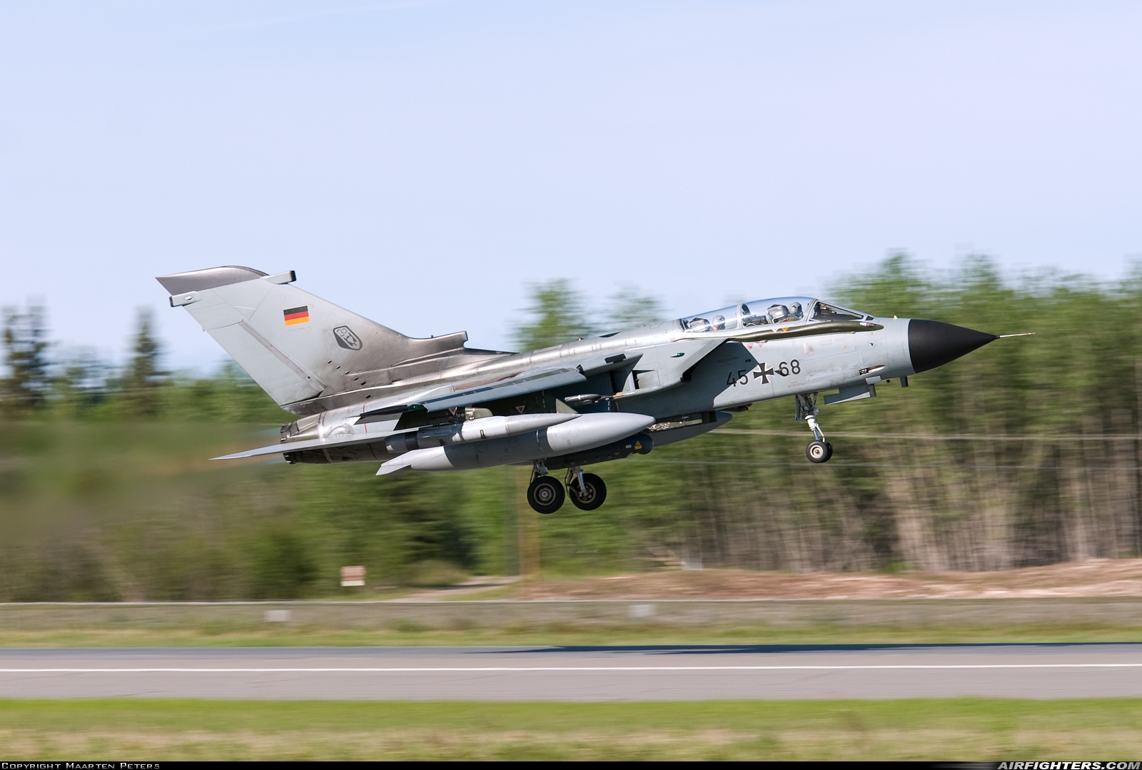 Germany - Air Force Panavia Tornado IDS 45+68 at Fairbanks - Eielson AFB (EIL / PAEI), USA