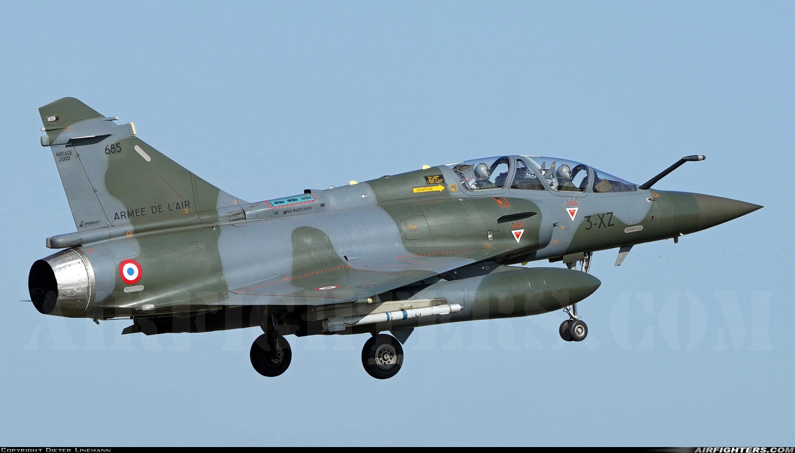 France - Air Force Dassault Mirage 2000D 685 at Leeuwarden (LWR / EHLW), Netherlands