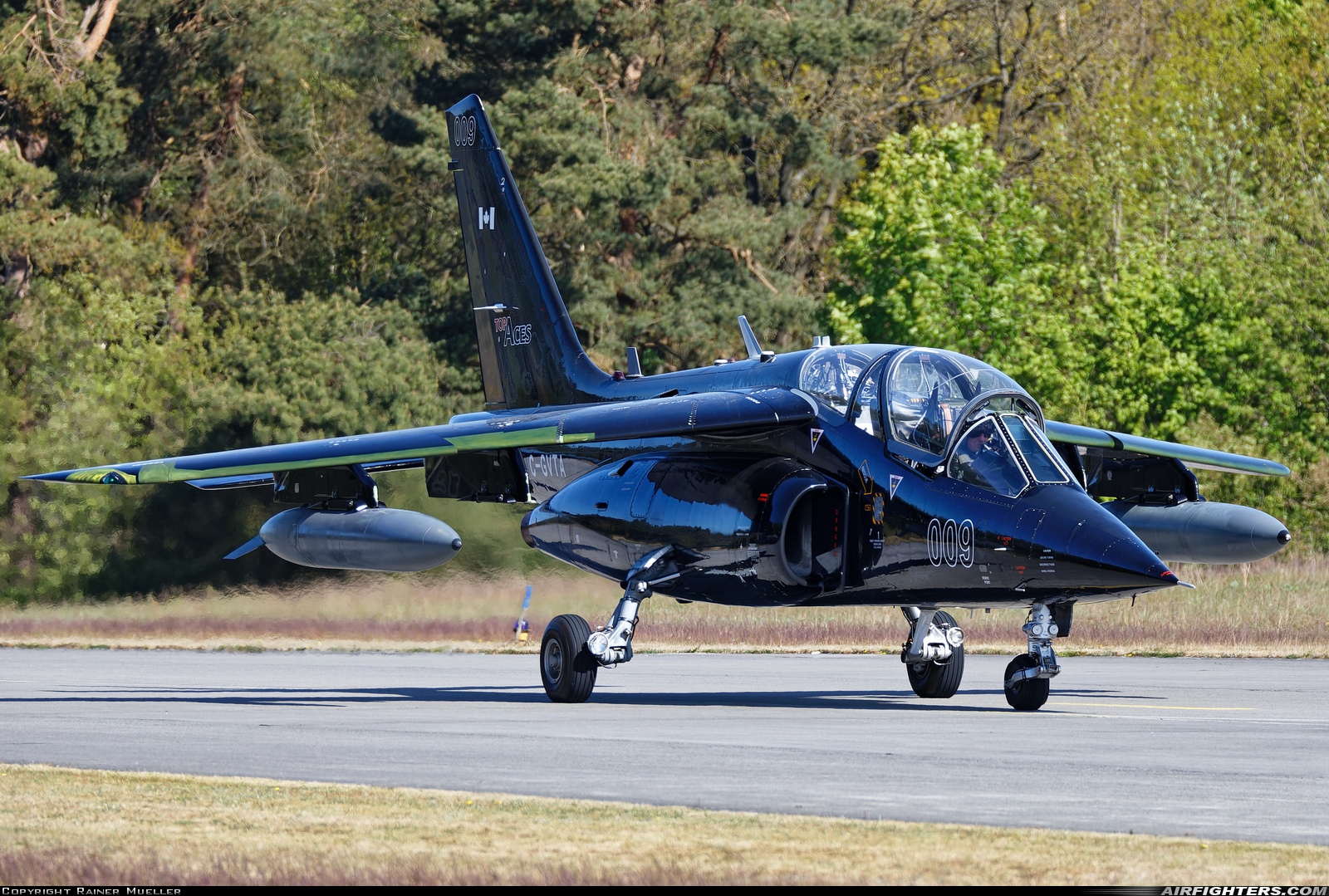Company Owned - Top Aces (ATSI) Dassault/Dornier Alpha Jet A C-GVTA at Nordholz (- Cuxhaven) (NDZ / ETMN), Germany