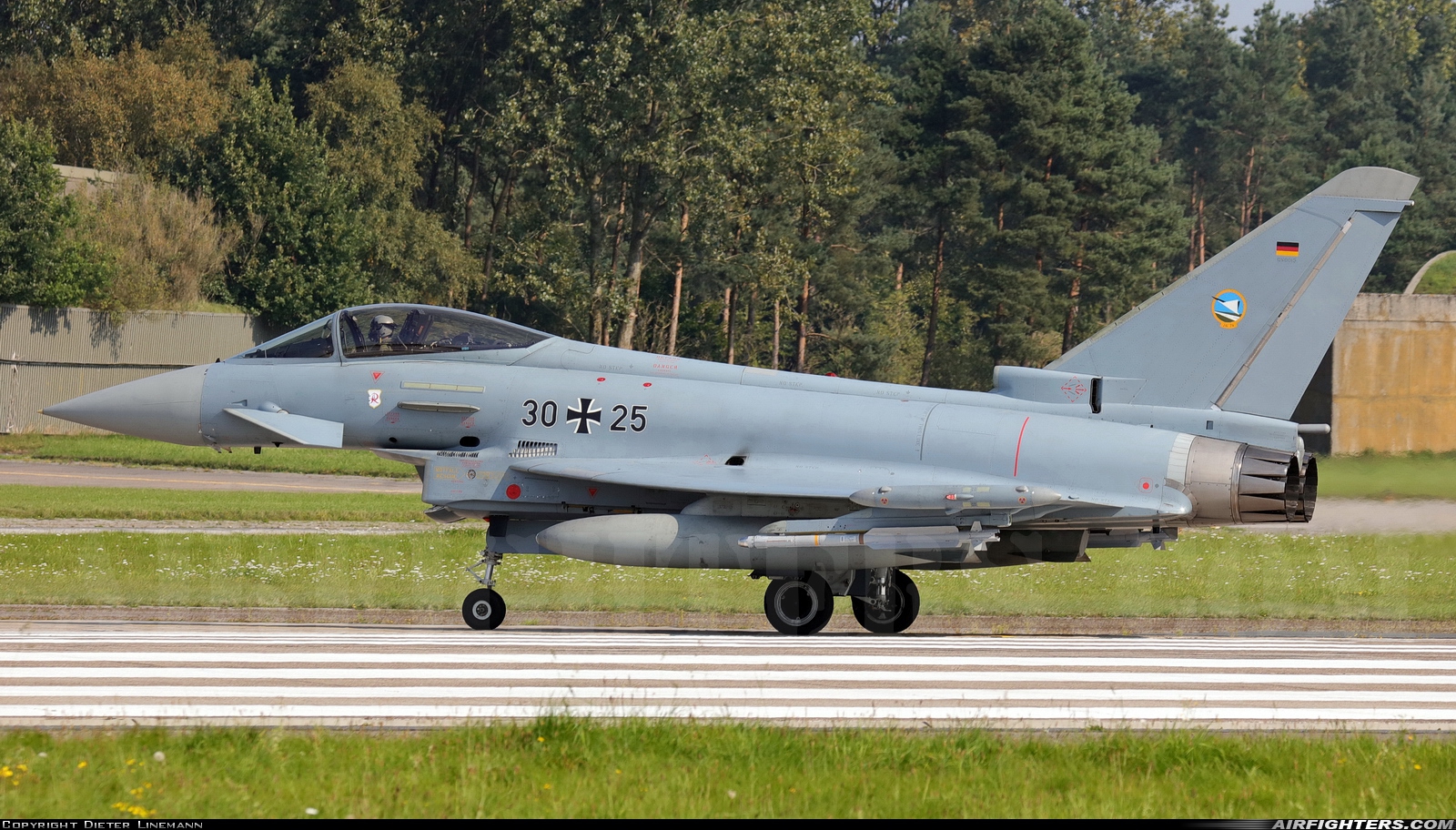 Germany - Air Force Eurofighter EF-2000 Typhoon S 30+25 at Wittmundhafen (Wittmund) (ETNT), Germany