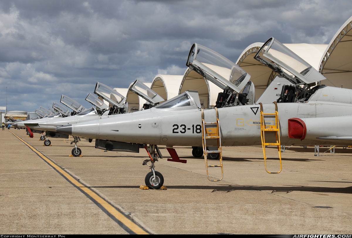 Spain - Air Force Northrop SF-5M Freedom Fighter AE.9-29 at Badajoz - Talavera la Real (BJZ / LEBZ), Spain