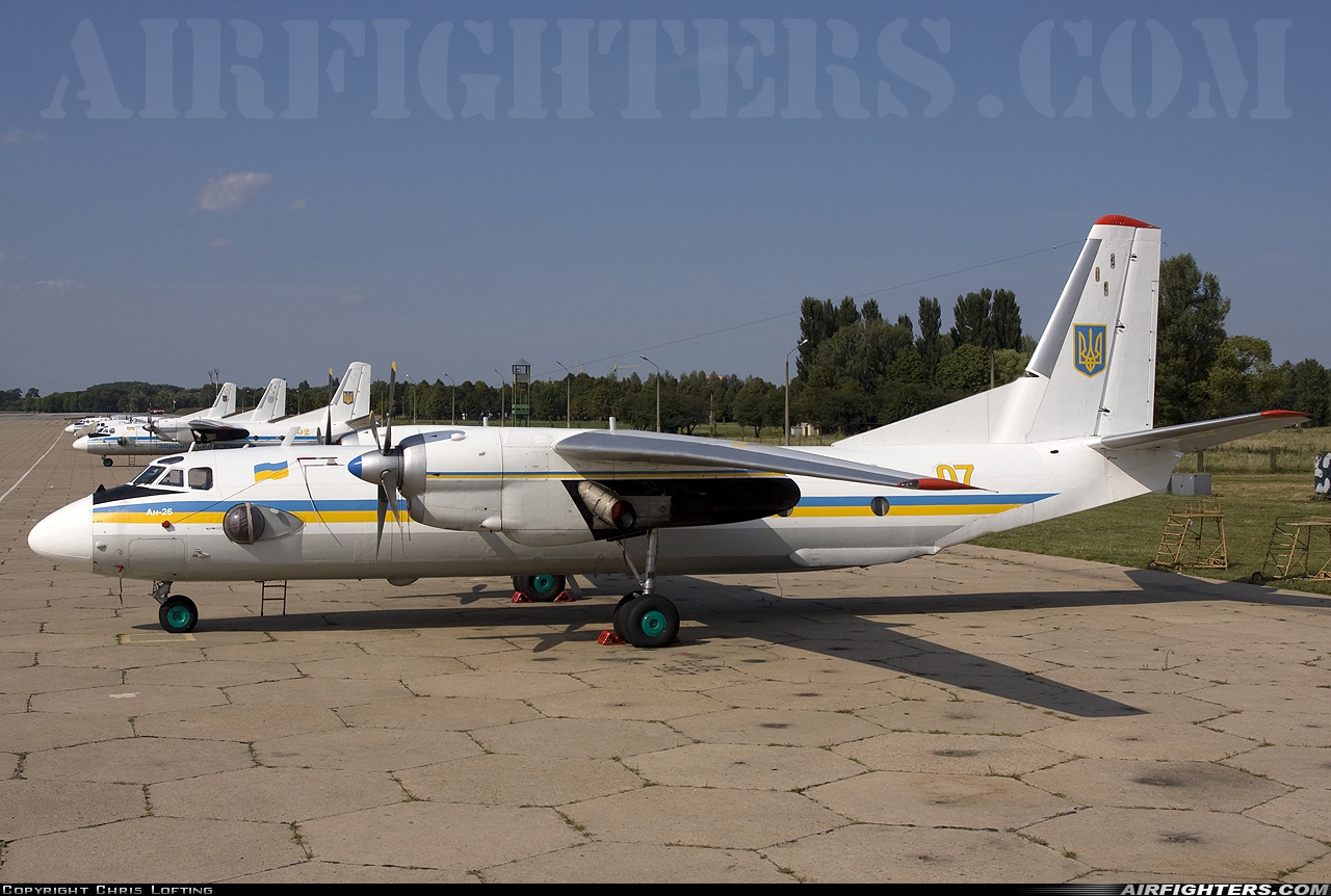 Ukraine - Air Force Antonov An-26 3907 at Kiev - Borispol (KBP / UKBB), Ukraine