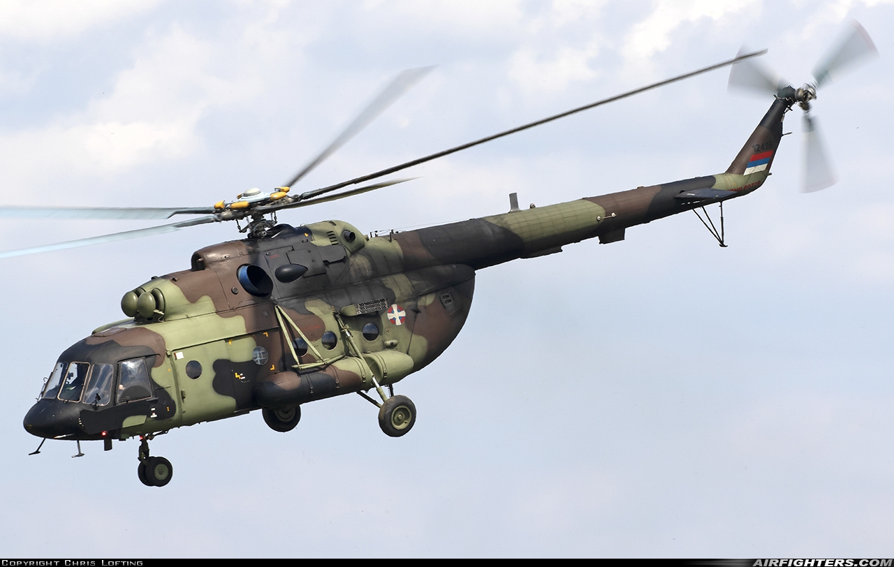Serbia - Air Force Mil Mi-17V-5 12495 at Belgrade - Batajnica (BJY / LYBT), Serbia