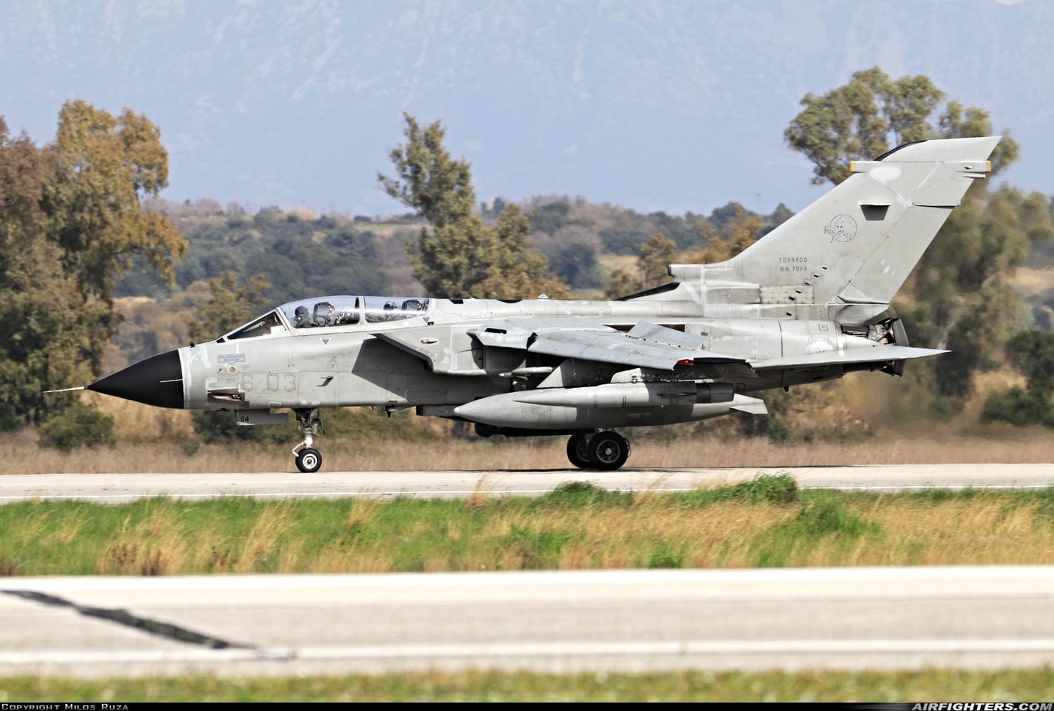 Italy - Air Force Panavia Tornado IDS MM7084 at Andravida (Pyrgos -) (PYR / LGAD), Greece