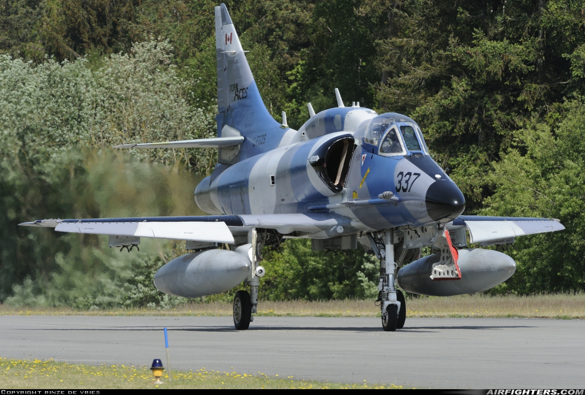 Company Owned - Top Aces (ATSI) Douglas A-4N Skyhawk C-FGZS at Nordholz (- Cuxhaven) (NDZ / ETMN), Germany