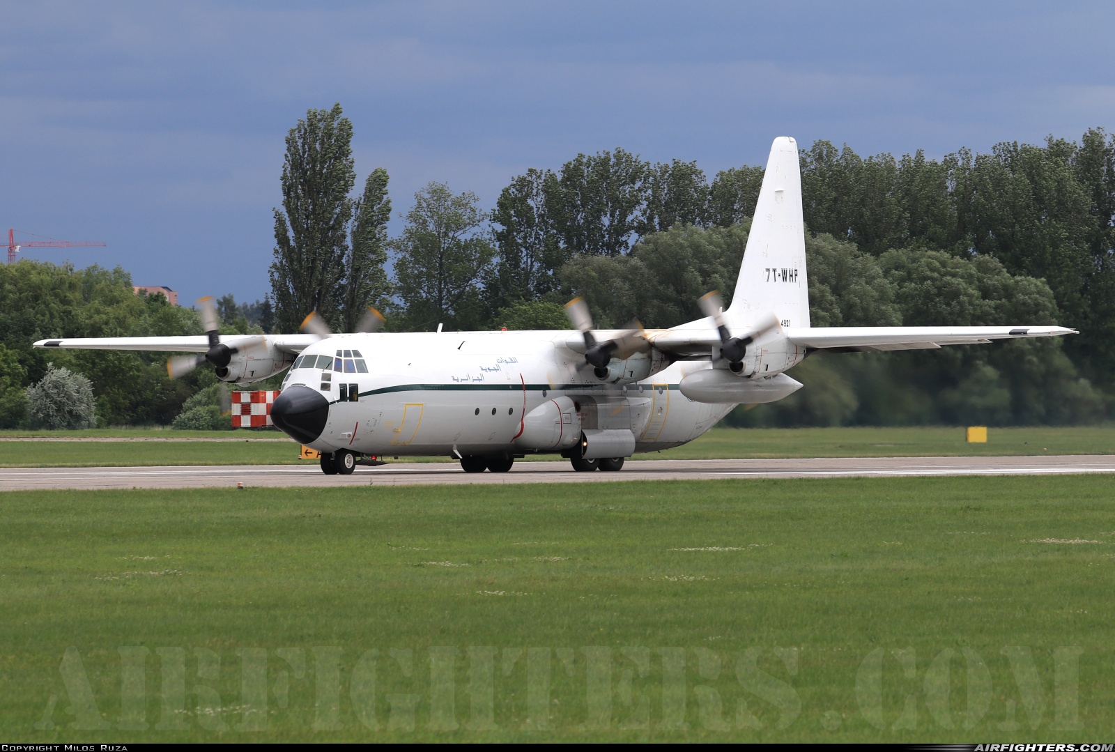 Algeria - Air Force Lockheed C-130H-30 Hercules (L-382) 7T-WHP at Pardubice (PED / LKPD), Czech Republic