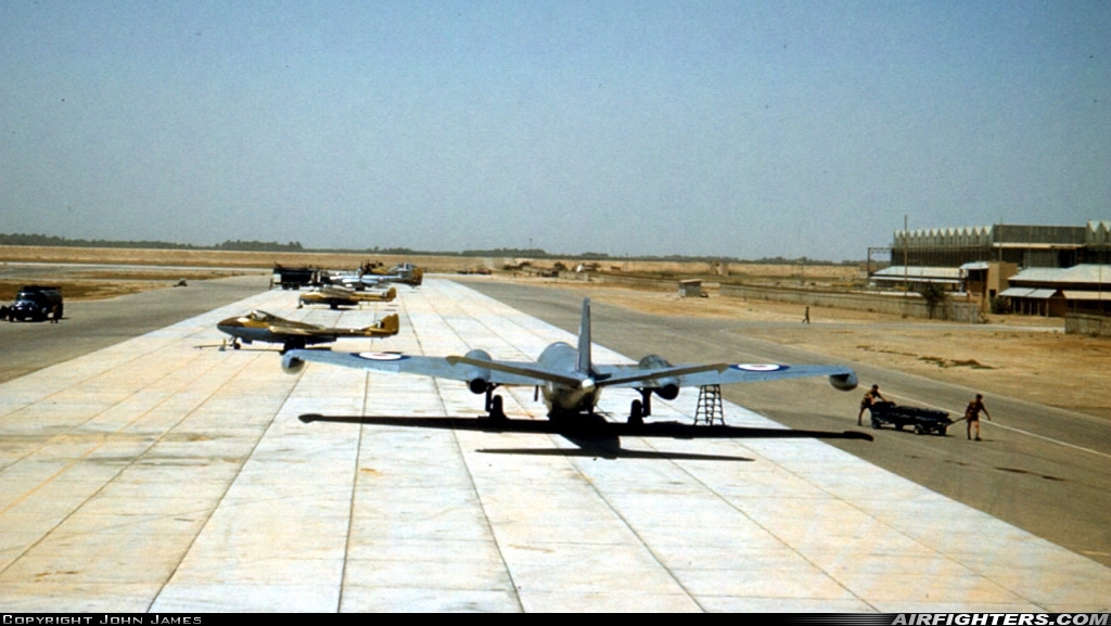 UK - Air Force English Electric Canberra B.2  at Habbaniyah, Iraq