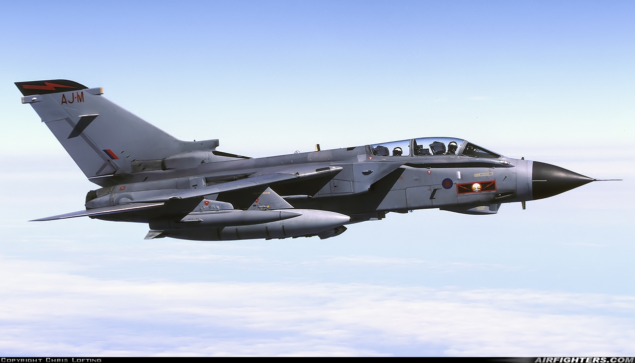 UK - Air Force Panavia Tornado GR4 ZA587 at In Flight, UK