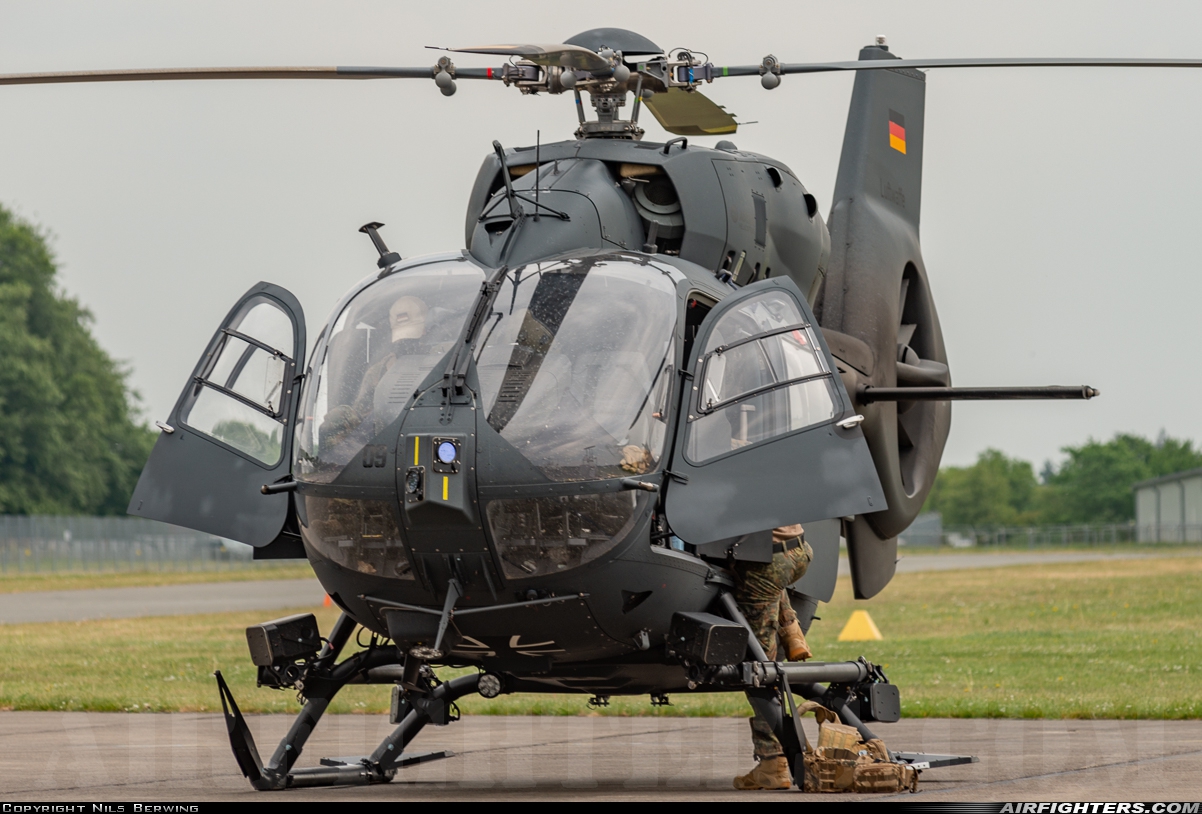 Germany - Air Force Eurocopter EC-645T2 76+09 at Rotenburg/Wumme (EDXQ), Germany
