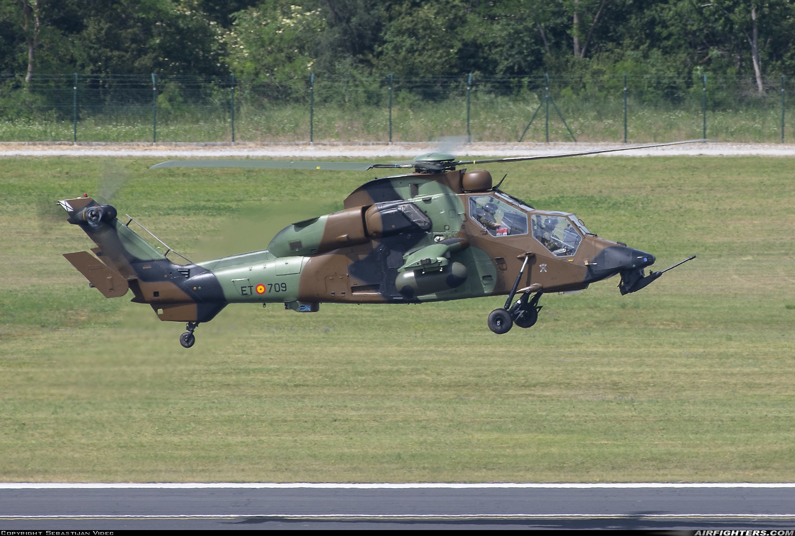Spain - Army Eurocopter EC-665 Tiger HAD HA.28-09-10010 at Cerklje (LJCE), Slovenia