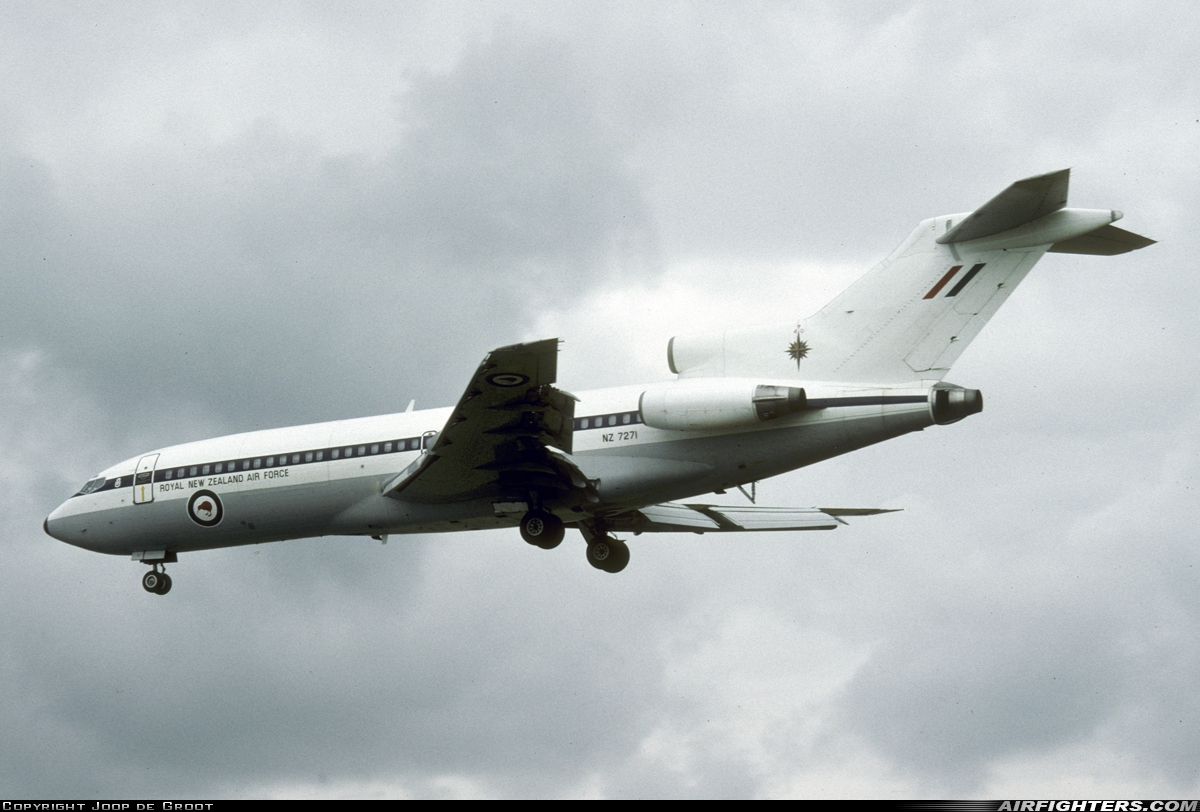 New Zealand - Air Force Boeing 727-22C NZ7271 at Fairford (FFD / EGVA), UK
