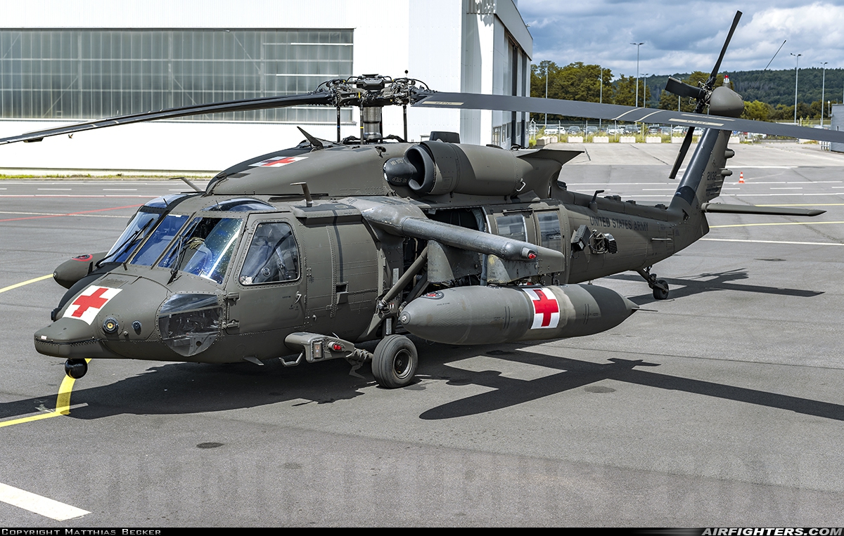 USA - Army Sikorsky HH-60M Black Hawk (S-70A) 20-21132 at Saarbrucken (- Ensheim) (SCN / EDDR), Germany