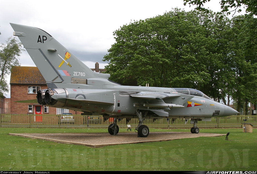 UK - Air Force Panavia Tornado F3 ZE760 at Coningsby (EGXC), UK