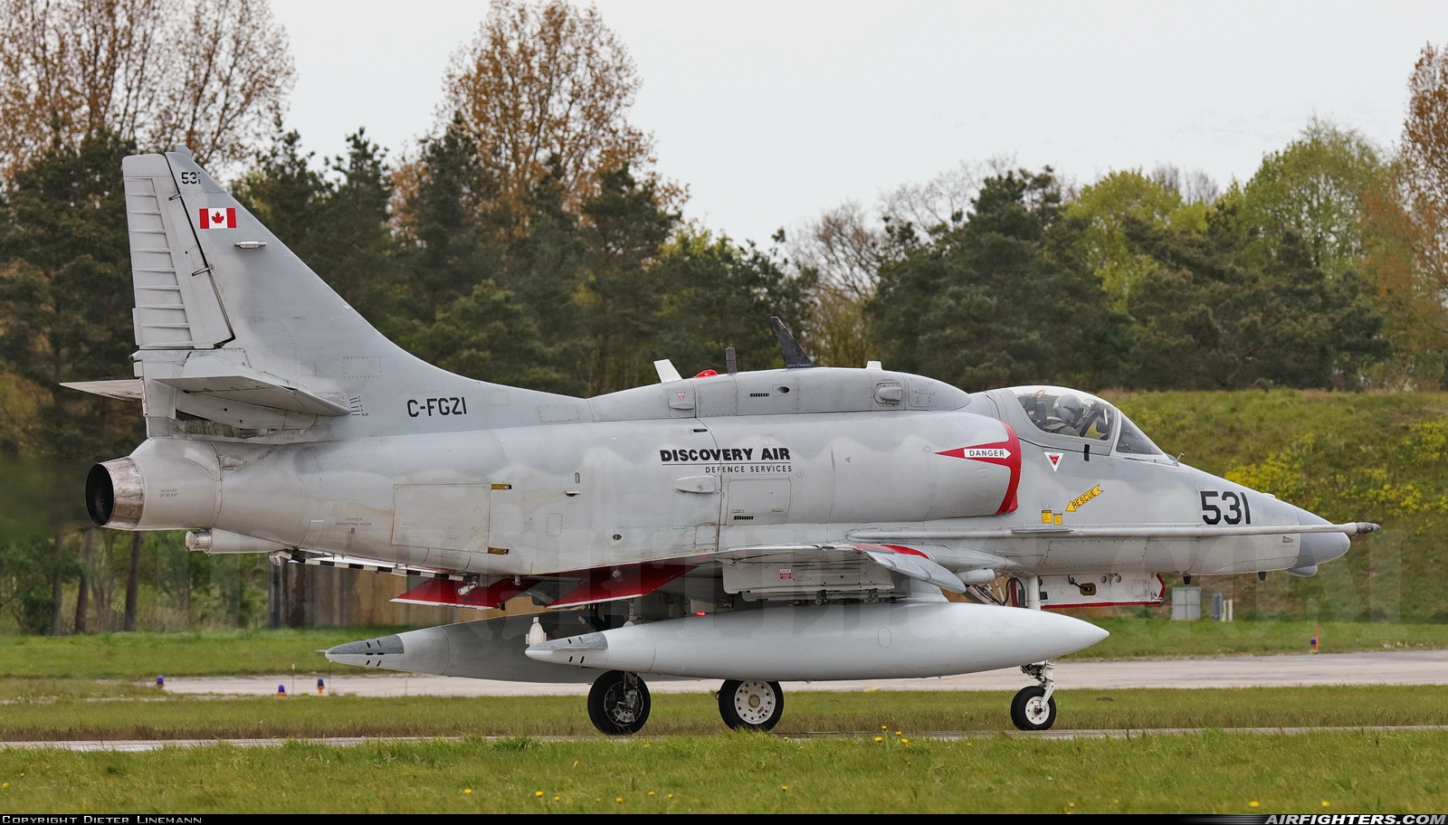 Company Owned - Discovery Air Defence Services Douglas A-4N Skyhawk C-FGZI at Wittmundhafen (Wittmund) (ETNT), Germany