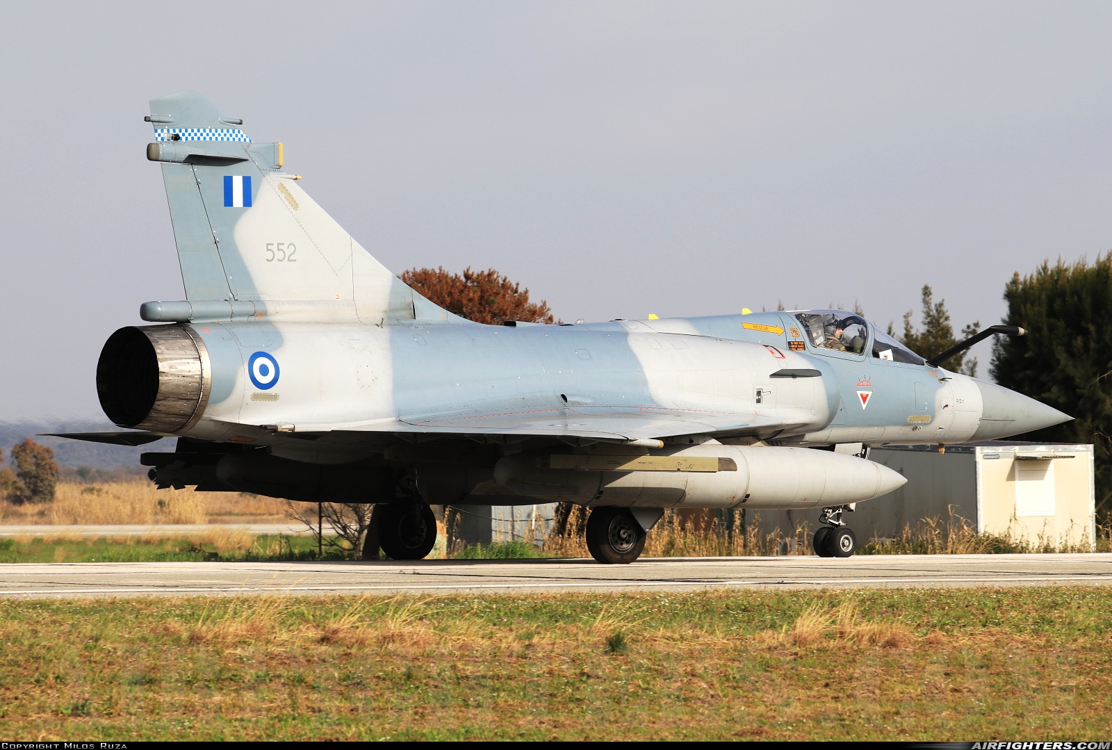 Greece - Air Force Dassault Mirage 2000-5EG 552 at Andravida (Pyrgos -) (PYR / LGAD), Greece