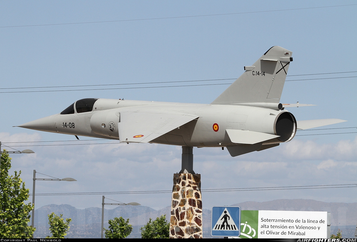 Spain - Air Force Dassault Mirage F1M C.14-14 at Off-Airport - Madrid, Spain