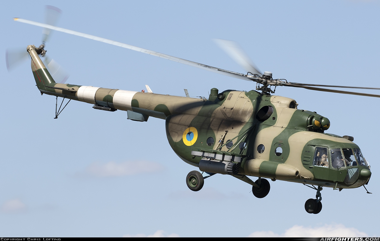 Ukraine - Army Aviation Mil Mi-8MT  at Off-Airport - Rivne Military Training Centre, Ukraine